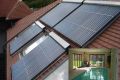 solar water colectors on roof,U pipe colectors